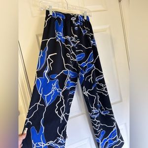 Lightning Graphic Wide Leg Pants
